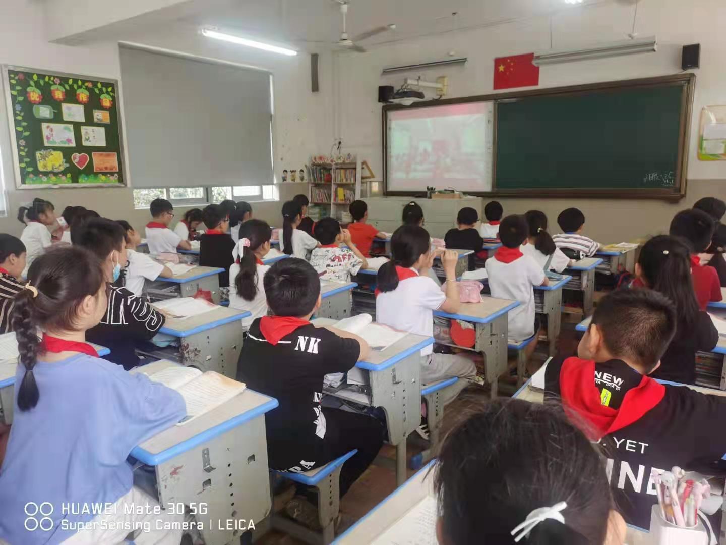 泽国小学火烧云