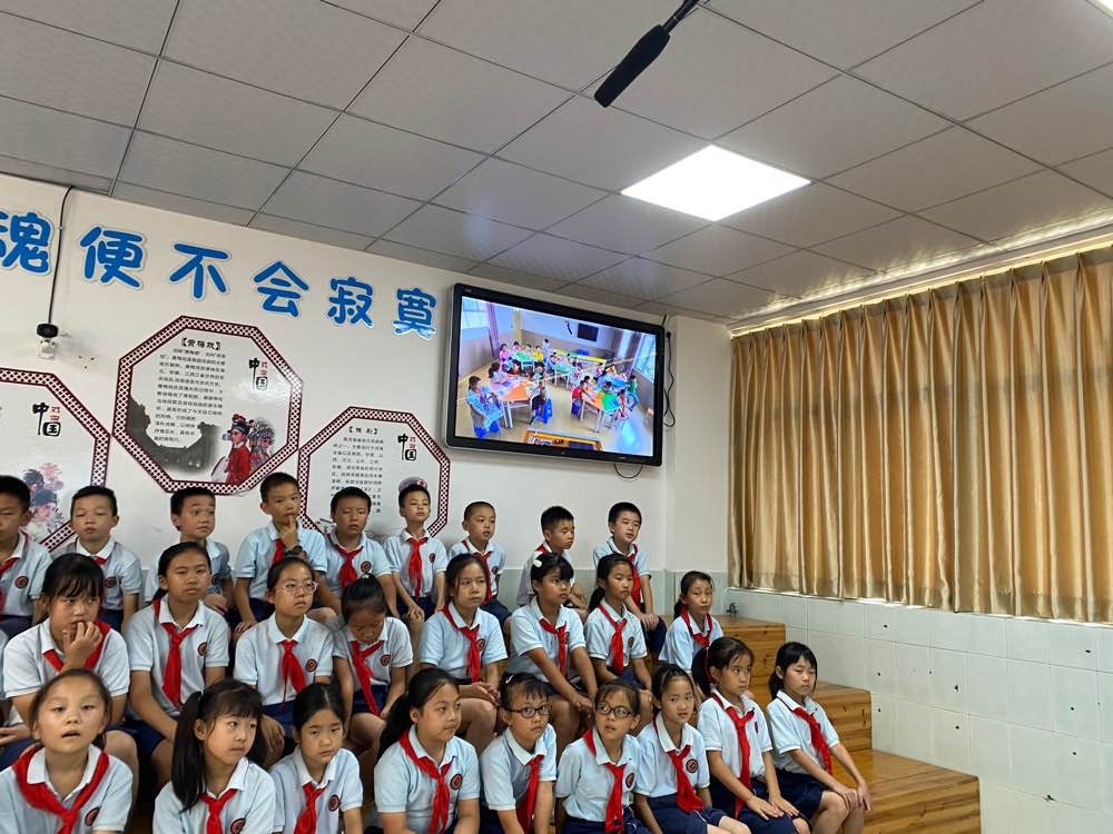 9月27日,开化县实验小学翁晓菲老师联系齐溪镇中心小